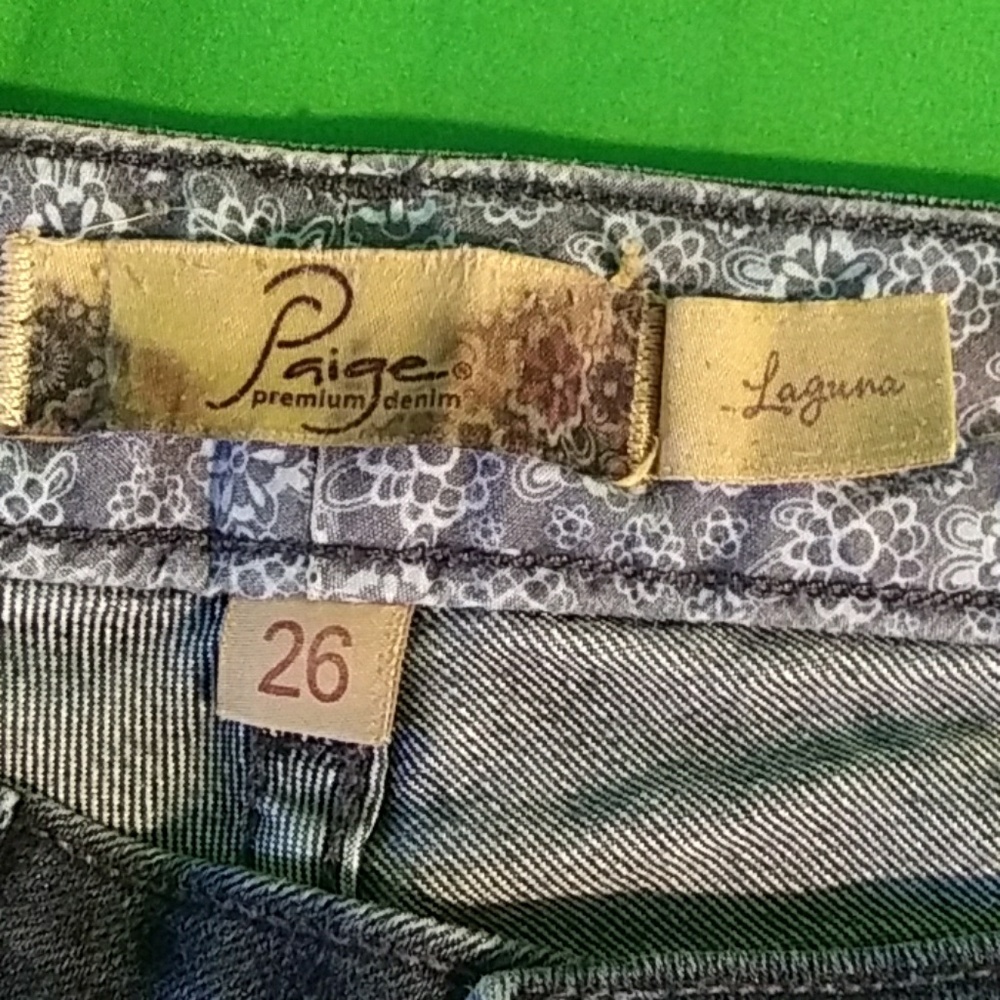 Paige sz 26 Laguna jeans - Picture 4 of 5